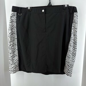 zenergy Golf by chico's Black & White Skirt, Women's Size 2.5, 4 Total Pockets